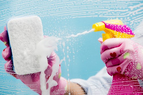 Final section of carpet cleaning terms with legal and governing law notes